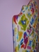 watercolor floral peel and stick upholstered wall mounted headboard